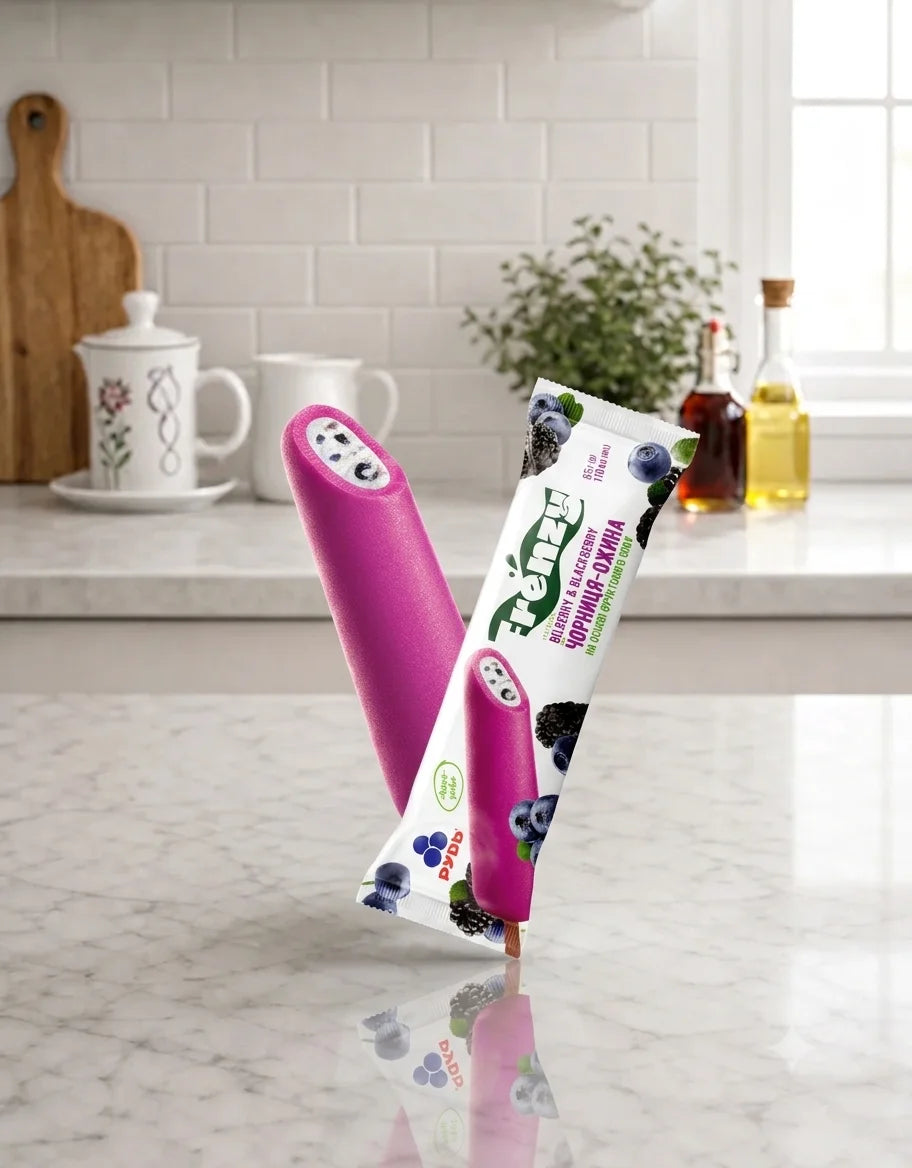 Rud Blueberry and Blackberry Fruit Ice Cream 85g